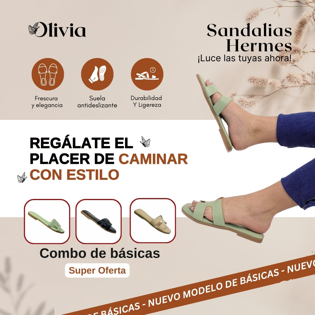 Sandalias Hermes