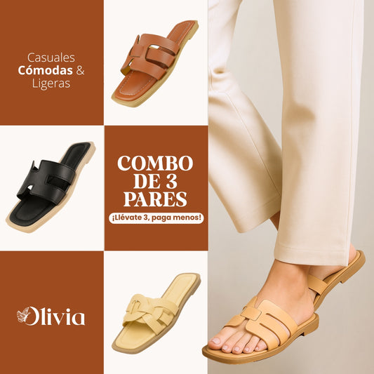 Sandalias Básicas Ortopédicas  50% DESCUENTO SOLO HOY