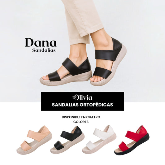 Sandalia Ortopédica Dana  50% DESCUENTO SOLO HOY
